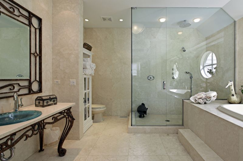 Luxury Shower with Bench